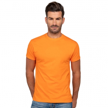 Szybkoschnący t-shirt męski SPORT JHK pomarańczowy