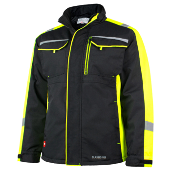 Kurtka zimowa, ocieplana ostrzegawcza CLASSIC-VIS OC Long ArtMas