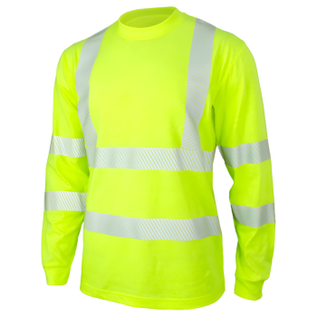 T-shirt ostrzegawczy T-Ref Long HT ArtMas Żółty