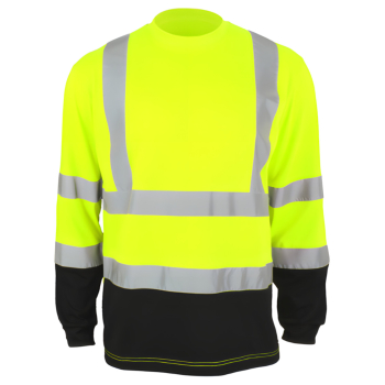 T-shirt ostrzegawczy T-Ref Long ArtMas Żółty