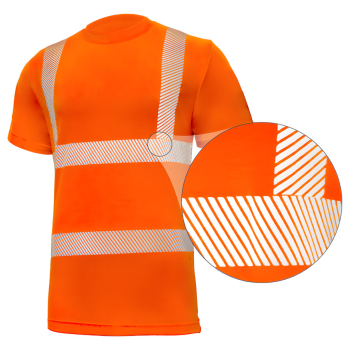 T-shirt ostrzegawczy T-Ref TT ArtMas Żółty