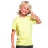T-shirt dziecięcy/młodzieżowy z krótkim rękawem JHK zółty