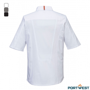 Bluza kucharska C738 z krótkim rękawem Portwest