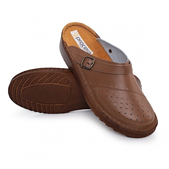 Obuwie profilaktyczne z perforacją BIANCA Procera Brązowe