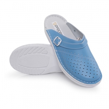 Obuwie profilaktyczne z perforacją BIANCA Procera Niebieskie