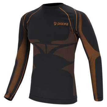 Koszulka termoaktywna Mistral Procera Pomarańczowy