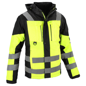 Kurtka zimowa, ocieplana Logic Procera Żółta