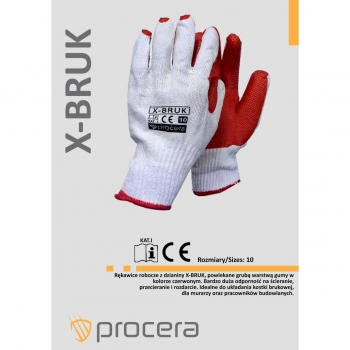 Rękawice powlekane X-BRUK Procera