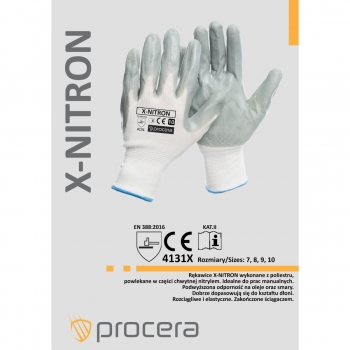 Rękawice ochronne powlekane X-NITRON Procera