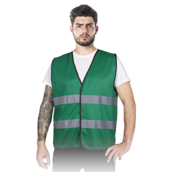 Kamizelka ostrzegawcza KOS-COLOR Reis czarny