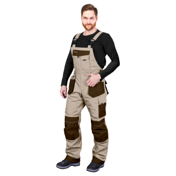 Spodnie ocieplane, zimowe ogrodniczki FORMEN Leber&Hollman BE3