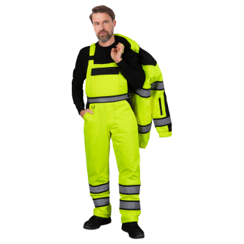 Spodnie ocieplane, zimowe ogrodniczki MILLING Leber&Hollman