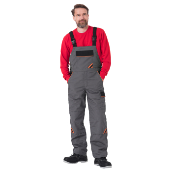 Spodnie ocieplane, zimowe ogrodniczki PRO MASTER Reis