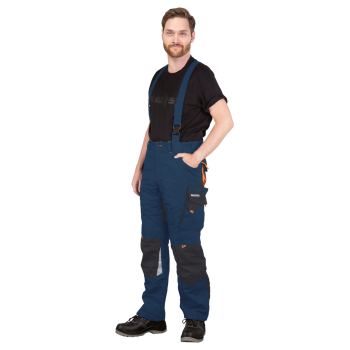 Spodnie ocieplane, zimowe ogrodniczki NEW AGE Leber&Hollman GBP