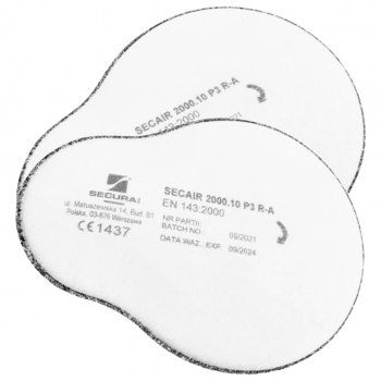 Filtr Secair 2000.10 P3 R-A do maski Secura 2000 (2 szt.)