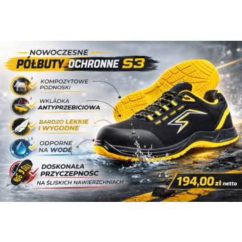 Półbuty robocze AirFlex Breath 826 S3 TALAN