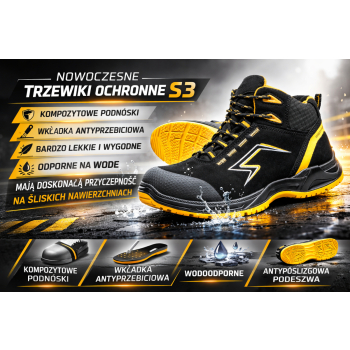 Trzewiki ochronne AirFlex Breath 800 S3 TALAN