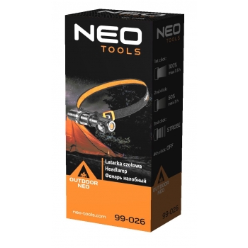 Latarka czołowa CREE XML-T6 99-026 NEO TOOLS