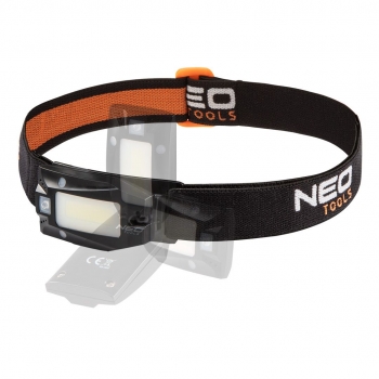 Latarka czołowa COB LED 99-069 NEO TOOLS