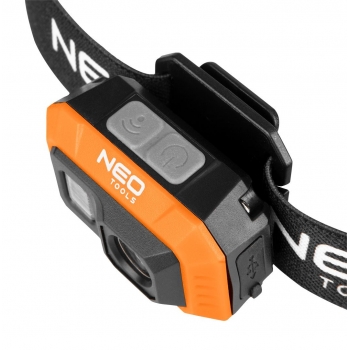 Latarka czołowa COB LED 99-115 NEO TOOLS