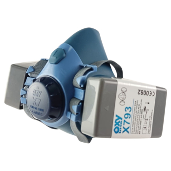 Zestaw Ochrony Dróg Oddechowych OXYPRO do pracy z AZBESTEM ASBESTOP+ (X7 + 2x793P3) OxyLine